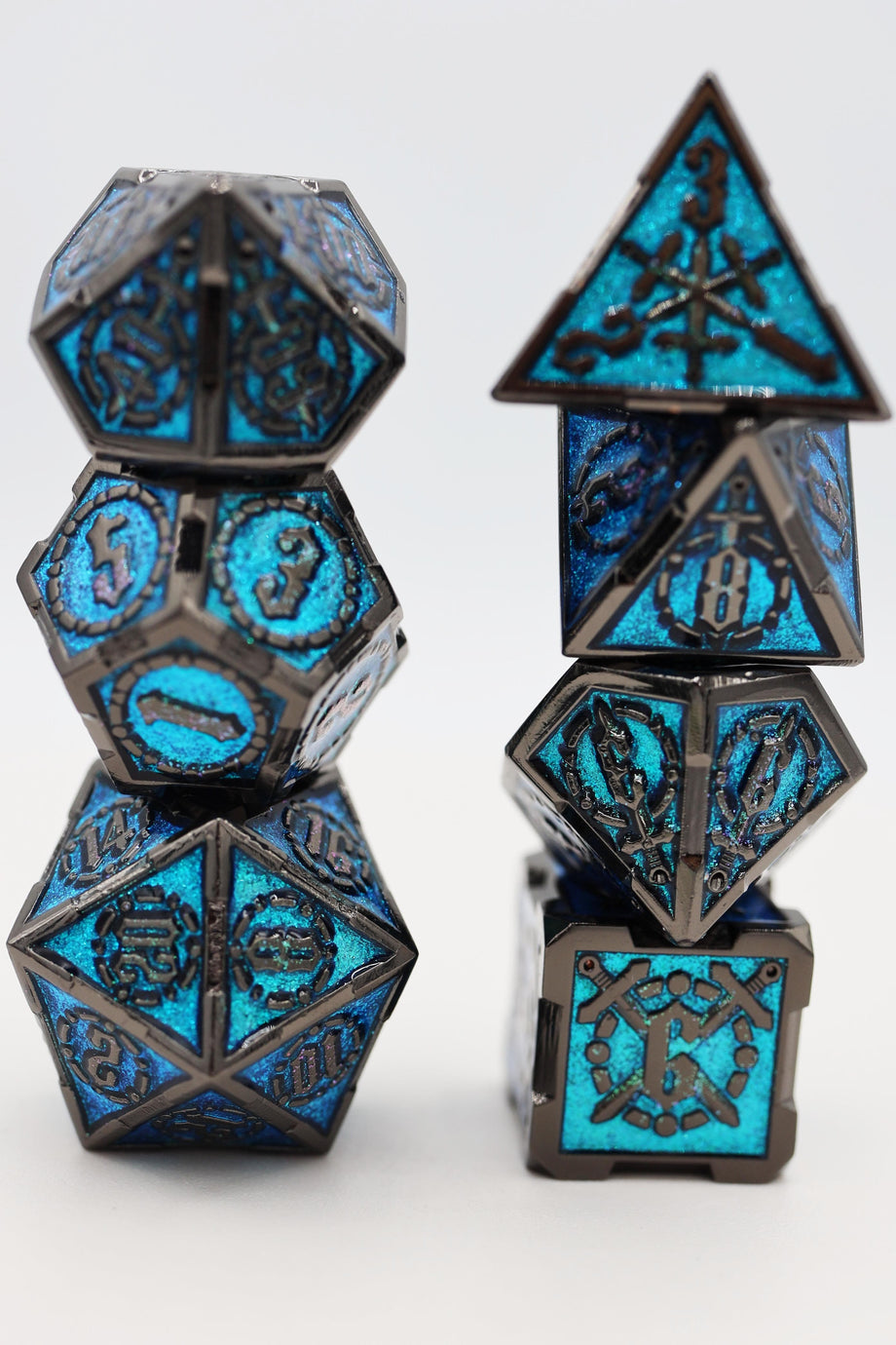 FBG4173: Sword of the Deep RPG Metal Dice Set