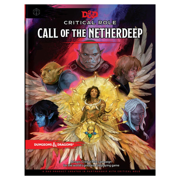 WOCD08670000: D&D RPG: Critical Role - Call of Netherdeep Hard C